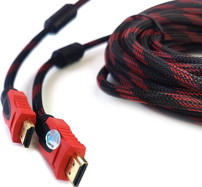 Кабель ViTi HDMI - HDMI VT-0699 10м черный-красный - фото 5 - id-p112724709