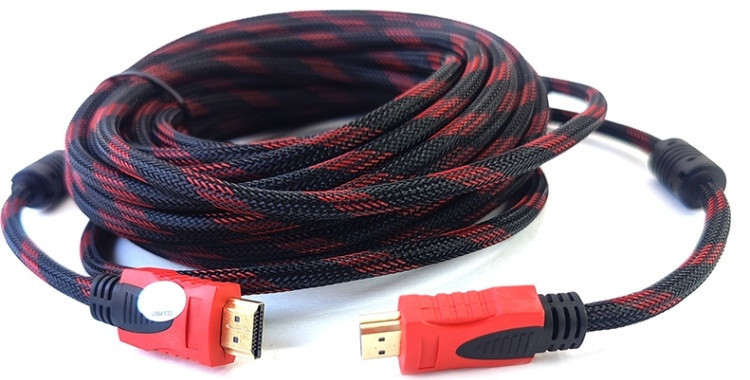 Кабель ViTi HDMI - HDMI VT-0699 10м черный-красный - фото 7 - id-p112724709