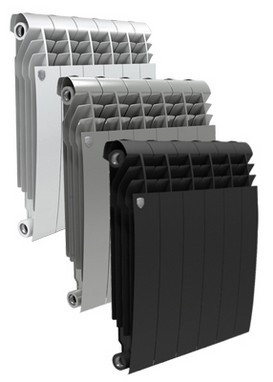 Биметаллические радиаторы BILINER 350/90 Royal Thermo черный - фото 2 - id-p112724801