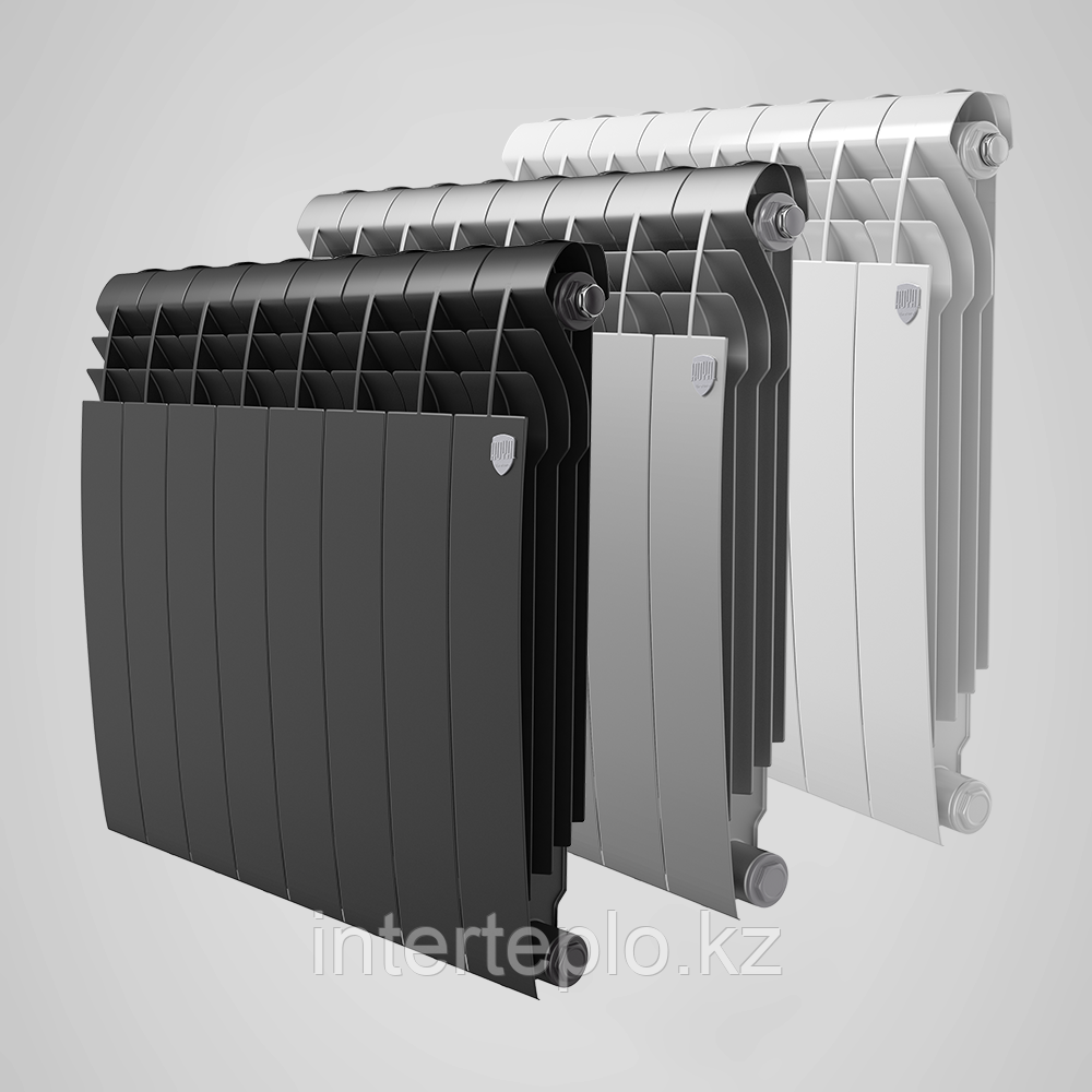 Биметаллические радиаторы BILINER 350/90 Royal Thermo черный - фото 3 - id-p112724801