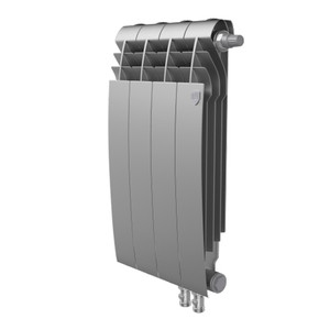 Биметаллические радиаторы BILINER 350/90 Royal Thermo серый