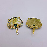 Коннектор, с фианитами, 22x27мм, фото 2