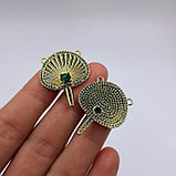 Коннектор, с фианитами, 22x27мм, фото 3