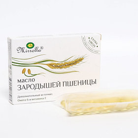 Масло зародышей пшеницы "Мирролла", 100 капсул по 0.33 г