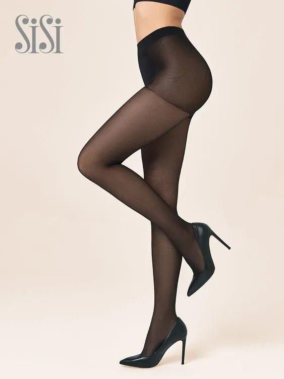 Колготки SiSi ACTIVITY 50 den с моделирующими шортами Черный, 5 - фото 1 - id-p112725034