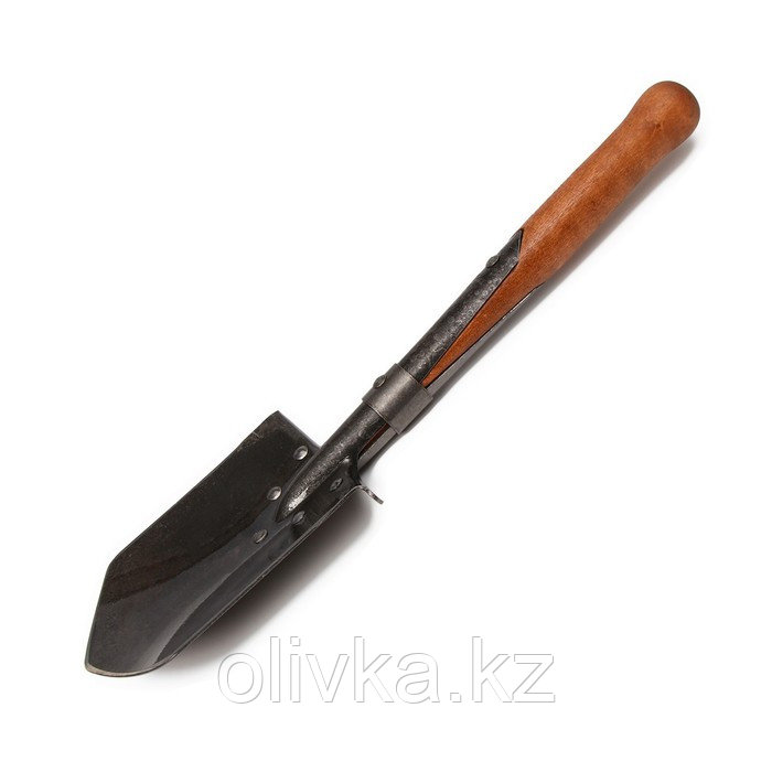 Лопата сапёрная образца 1917 года, кованая, L = 51 см, деревянный черенок, ГОСТ - фото 3 - id-p105726565