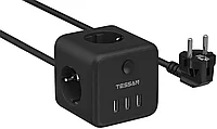 Сетевой фильтр Tessan TS-301 черный
