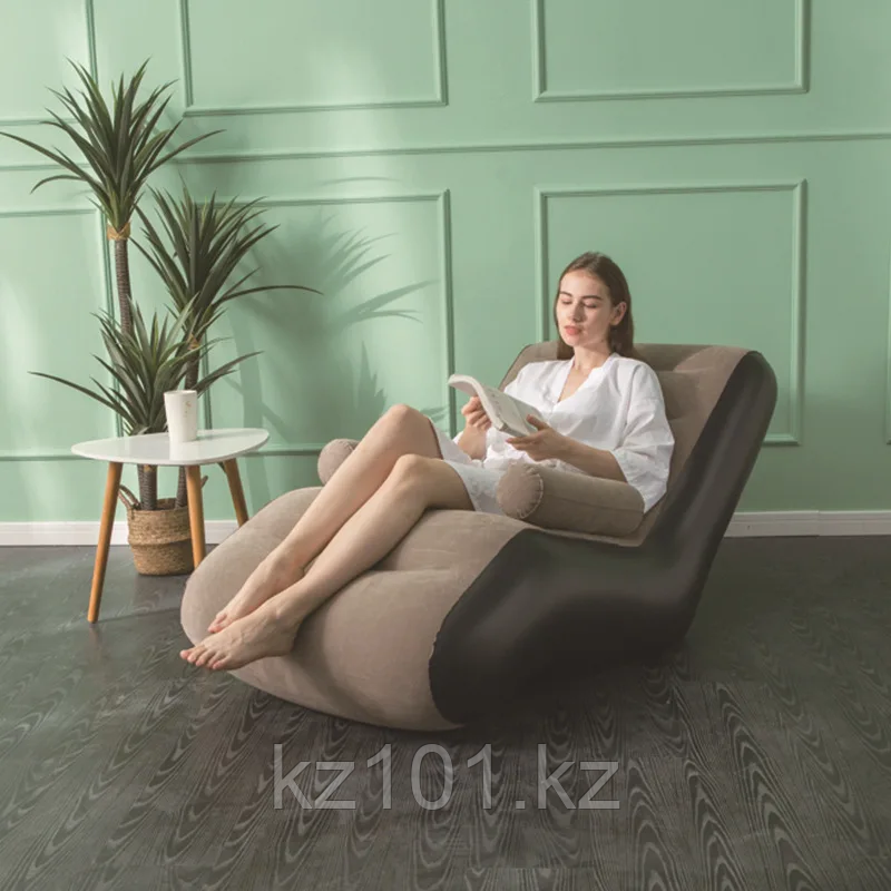 Надувной диван в форме S (80х140х85 см) - фото 1 - id-p112735100