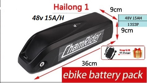 Аккумулятор Li-ion 48v 15A/H + зарядн. устройство 48 v. Вес 4,0 Кг. Для ...