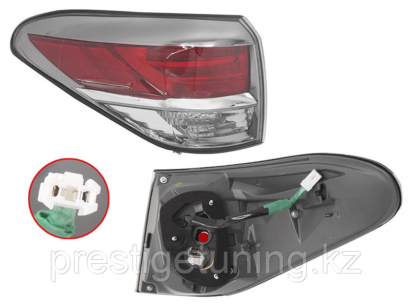 Задний фонарь левый (L) на крыле Lexus RX 2012-15 LED (SAT) - фото 1 - id-p112372710