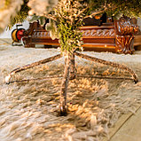 Заснеженная елка с напылением и шишками Orientalis 210 см, фото 4