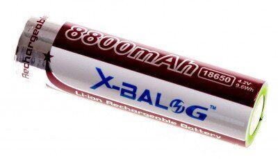 Аккумулятор 18650 X Balog 8800mAh 4.2V Li-ion