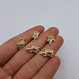 Декоративный элемент Черепаха, 11х9мм, фото 2