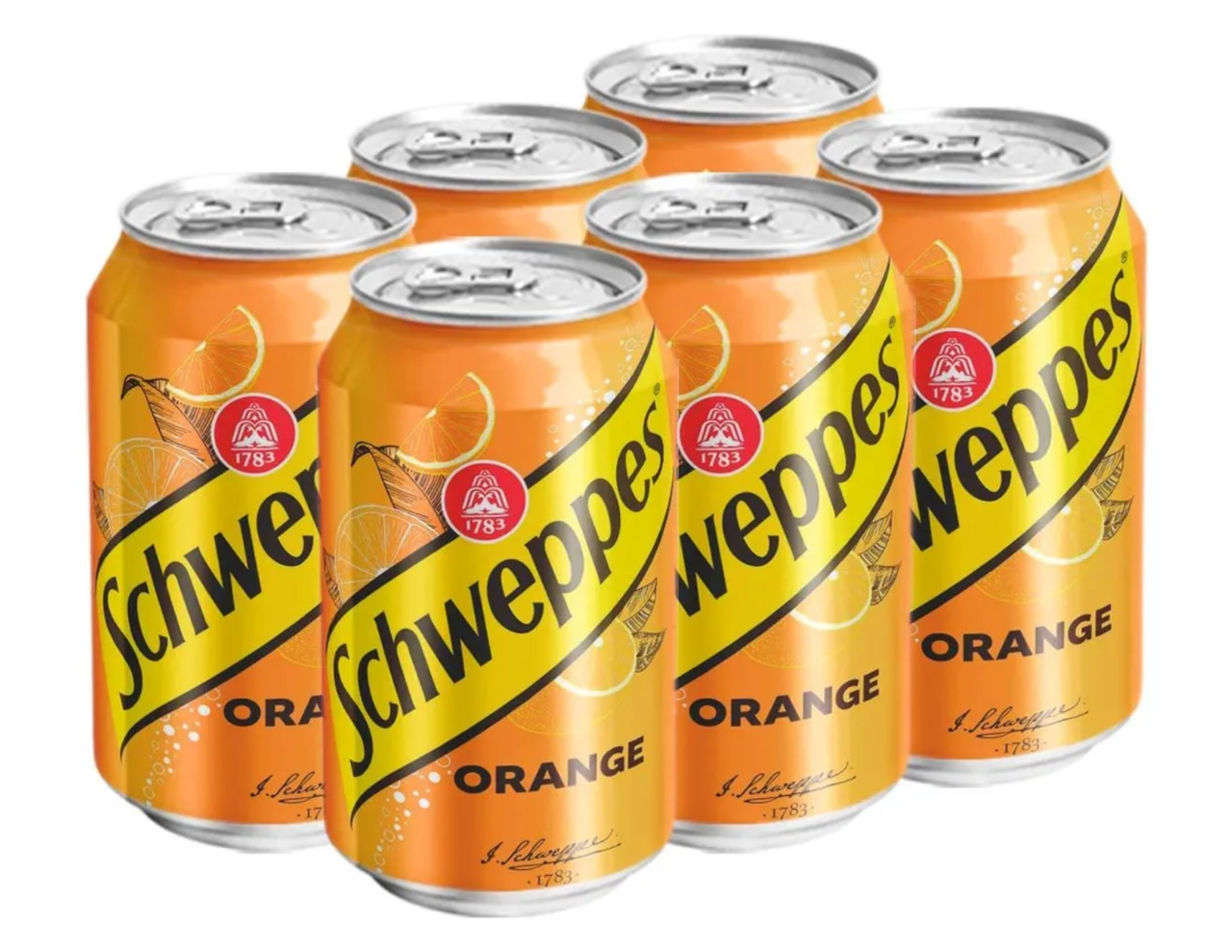 Schweppes Orange 330ml (24шт-упак) ПОЛЬША