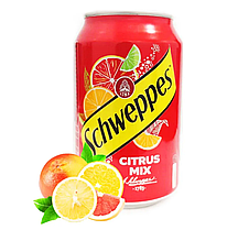 Schweppes Citrus Mix 330мл (24шт -упак) ПОЛЬША