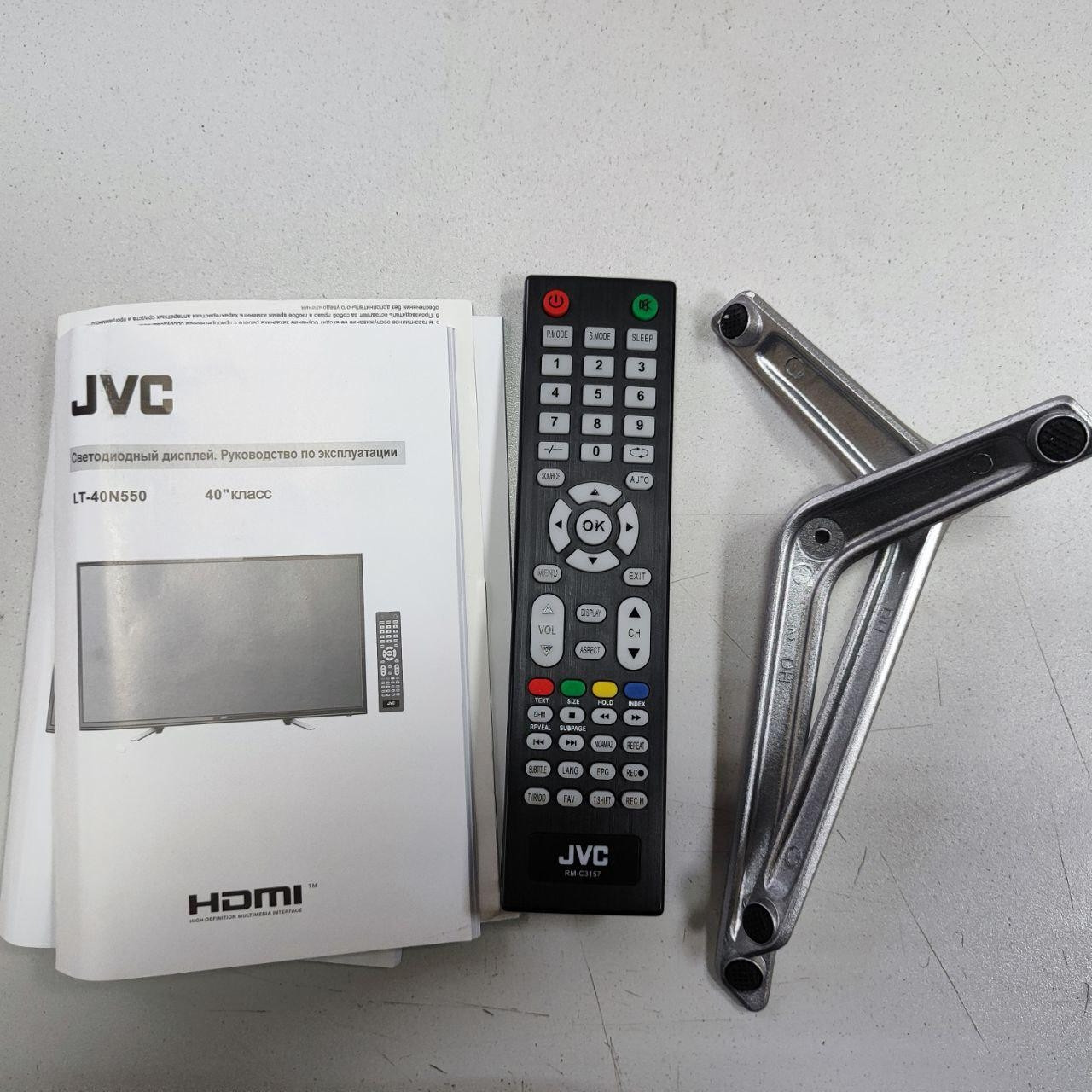LED Телевизор JVC LT-40N550, 40"(101.6 см), Full HD(1920х1080), DC 5000:1, 3HDMI, USB, VGA - фото 5 - id-p107363476
