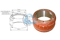 Барабан тормозной передний (H=232, d=410, WAYTEKO)