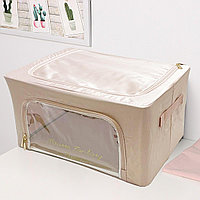 Органайзер для хранения вещей 40*32*20 см, 25 литров розовый