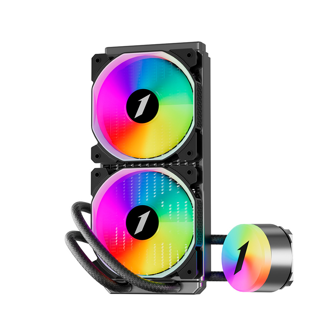 Кулер с водяным охлаждением 1STPLAYER TS2 240 BLACK 2-015726