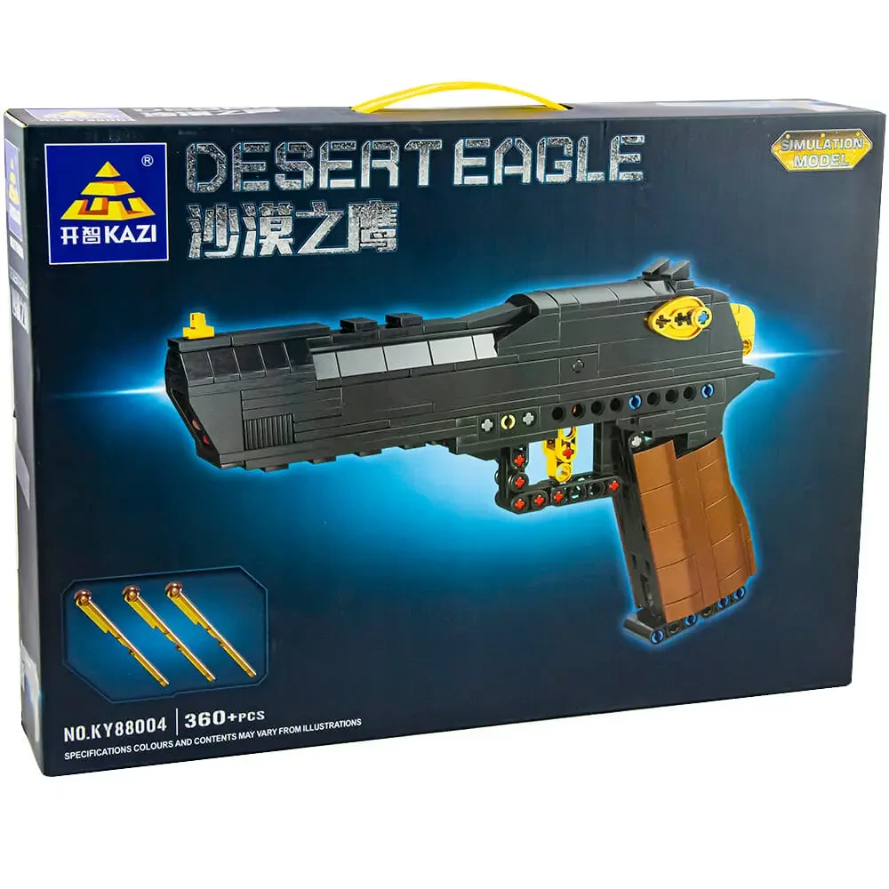 Kazi KY88004 Конструктор техно DESERT EAGLE, 360 деталей 9275054