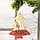 Подвесной декор деревянный Елка ХМАС, фото 2