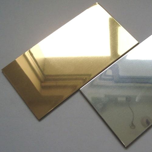 Зеркальный листовой полистирол 1.5x1220x2440 мм AULEN ТУ - фото 1 - id-p112766318