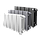 Биметаллические радиаторы PIANOFORTE 500/100 Royal Thermo белый, фото 2