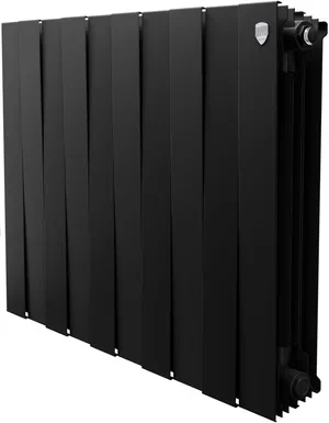 Биметаллические радиаторы PIANOFORTE 500/100 Royal Thermo черный - фото 1 - id-p112797932