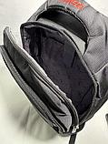 Мужской деловой рюкзак "PONASOO", с отделом под ноутбук. Высота 46 см, ширина 32 см, глубина 15 см., фото 4