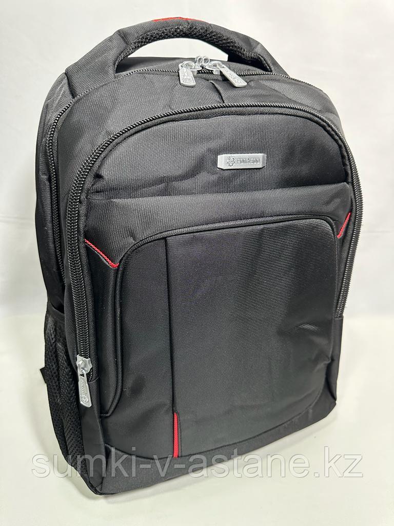 Мужской деловой рюкзак "PONASOO", с отделом под ноутбук. Высота 46 см, ширина 32 см, глубина 15 см. - фото 9 - id-p112800979
