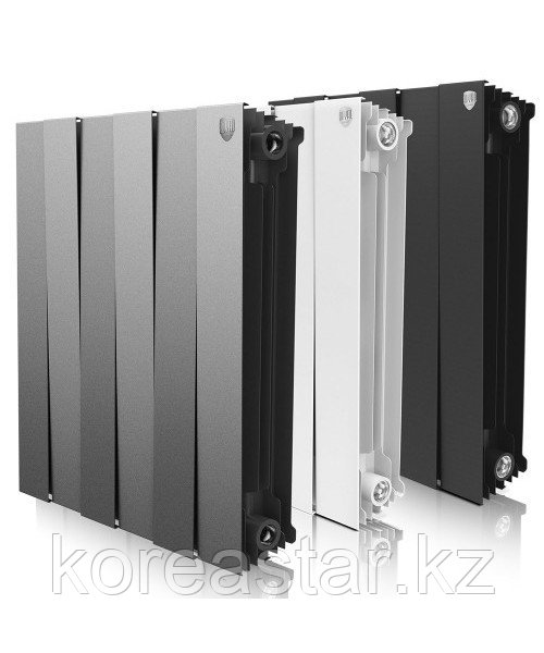 Биметаллические радиаторы PIANOFORTE 300/100 Royal Thermo серый - фото 2 - id-p112800971