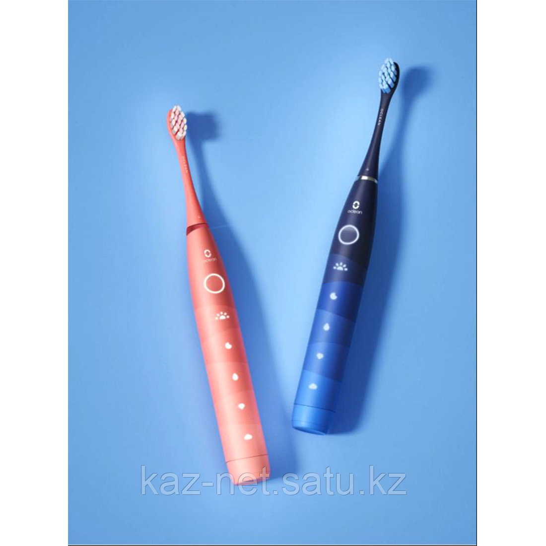 Комплект электрических зубных щеток Oclean Find Duo Set Синий+Красный - фото 3 - id-p112796786