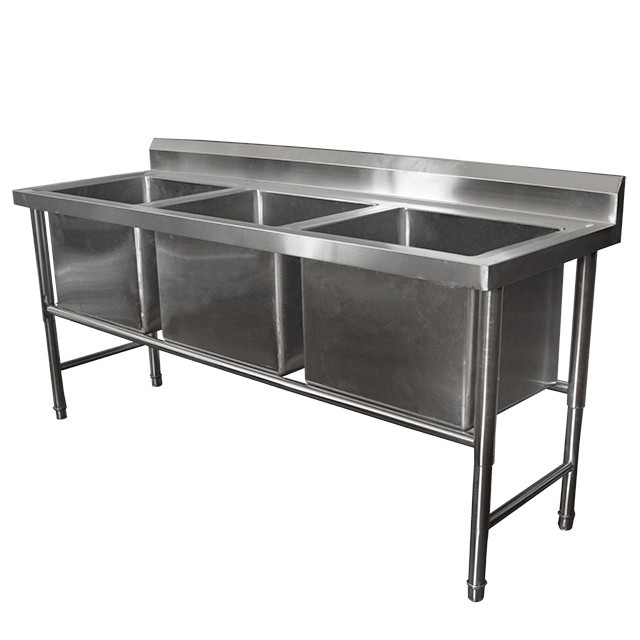 Ванна моечная цельнотянутая премиум 3-секционная глубокая: продажа ...