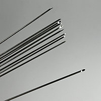 Спицы ветеринарные для скелетного вытяжения из нержавеющей стали гладкие, перовые, диаметр 1 мм длина 250 мм