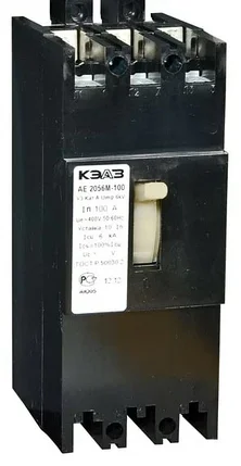 Автоматический выключатель АЕ 2056-М1-100 (3ф) 125А КЭАЗ (4), фото 1