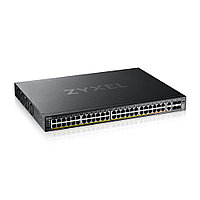 Zyxel XGS2220-54HP-EU0101F коммутатор L3 48xRJ-45: 1G PoE+ (8 из них PoE++), 2xRJ-45: 1/2.5/5/10G PoE++,4xSFP+