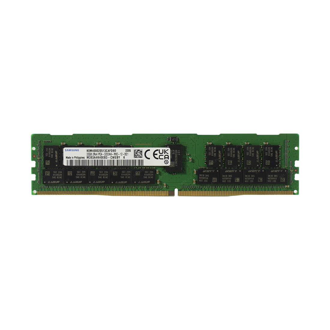 Модуль памяти Samsung M393A4K40EB3-CWE DDR4-3200 ECC RDIMM 32GB 3200MHz - фото 2 - id-p112803178