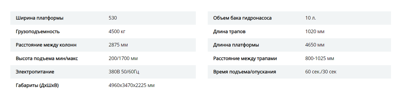 NORDBERG ПОДЪЕМНИК 4445J_380V 4х стоечный электрогидравлич. 4.5т, c траверсой 2т, 380В - фото 6 - id-p71009188