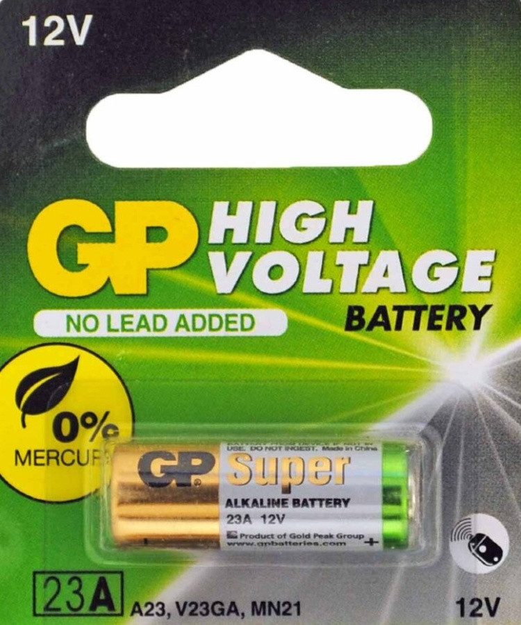 Батарейка GP High Voltage 23A 1 шт - фото 1 - id-p112803690