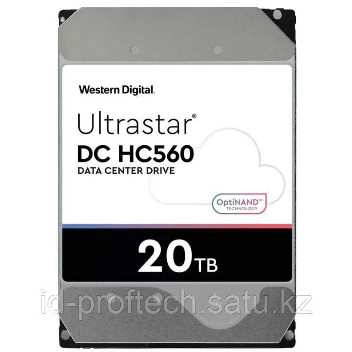 Жёсткий диск HDD 20 Tb SATA 6Gb-s WD Ultrastar DC HC560 WUH722020ALE6L4 3.5* - фото 1 - id-p112803766