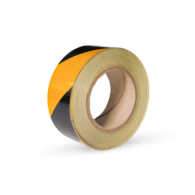 Самоклеющаяся светоотражающая лента желто-черная SH501 5х45,7: продажа ...