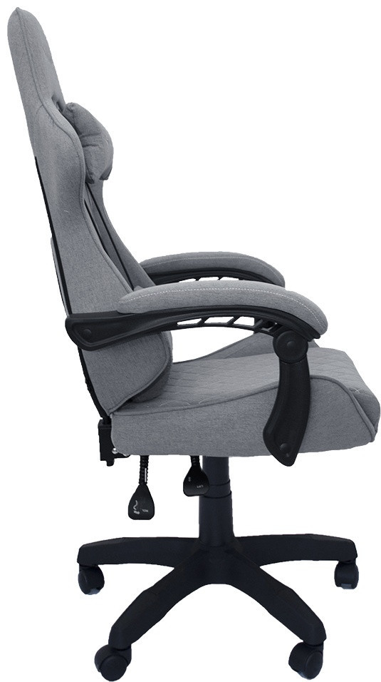 Кресло игровое Gamdias ZELUS E2 Weave, серый, ткань, 120 кг, 90°-126°, крестовина пластик - фото 2 - id-p112807757