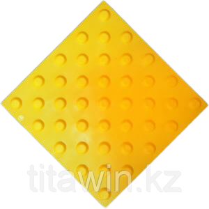 Тактильная плитка резиновая 300х300 конус
