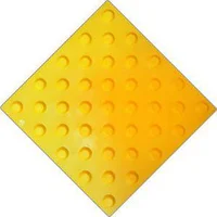 Тактильная плитка для помещений 300х300 конус