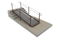 Стационарный пандус