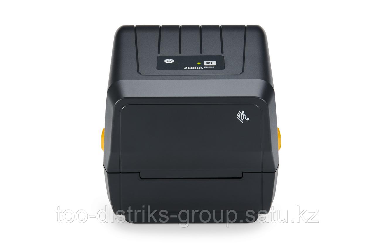 ZEBRA термотрансферный принтер (74M) ZD220; Standard EZPL, 203 dpi, EU and UK Power Cords,