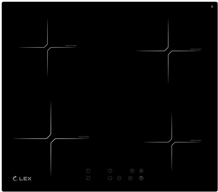 Индукционная варочная поверхность LEX HI 6040 BL