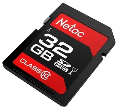 Карта памяти SD, Netac P600 SDHC 32GB, U1/C10, Up to 90MB/s