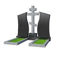 Памятники на могилу двойные 01