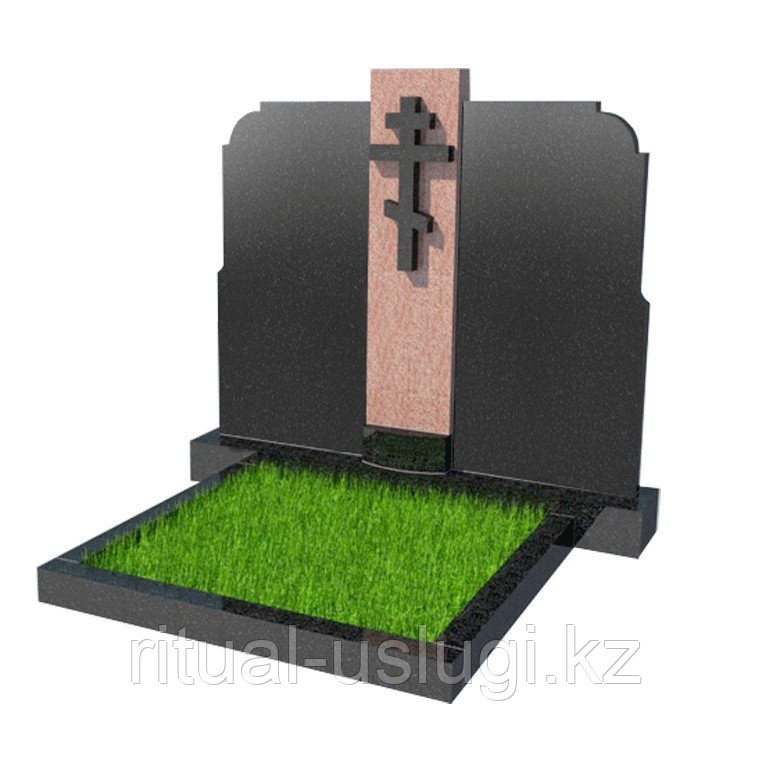 Памятники на могилу двойные 02